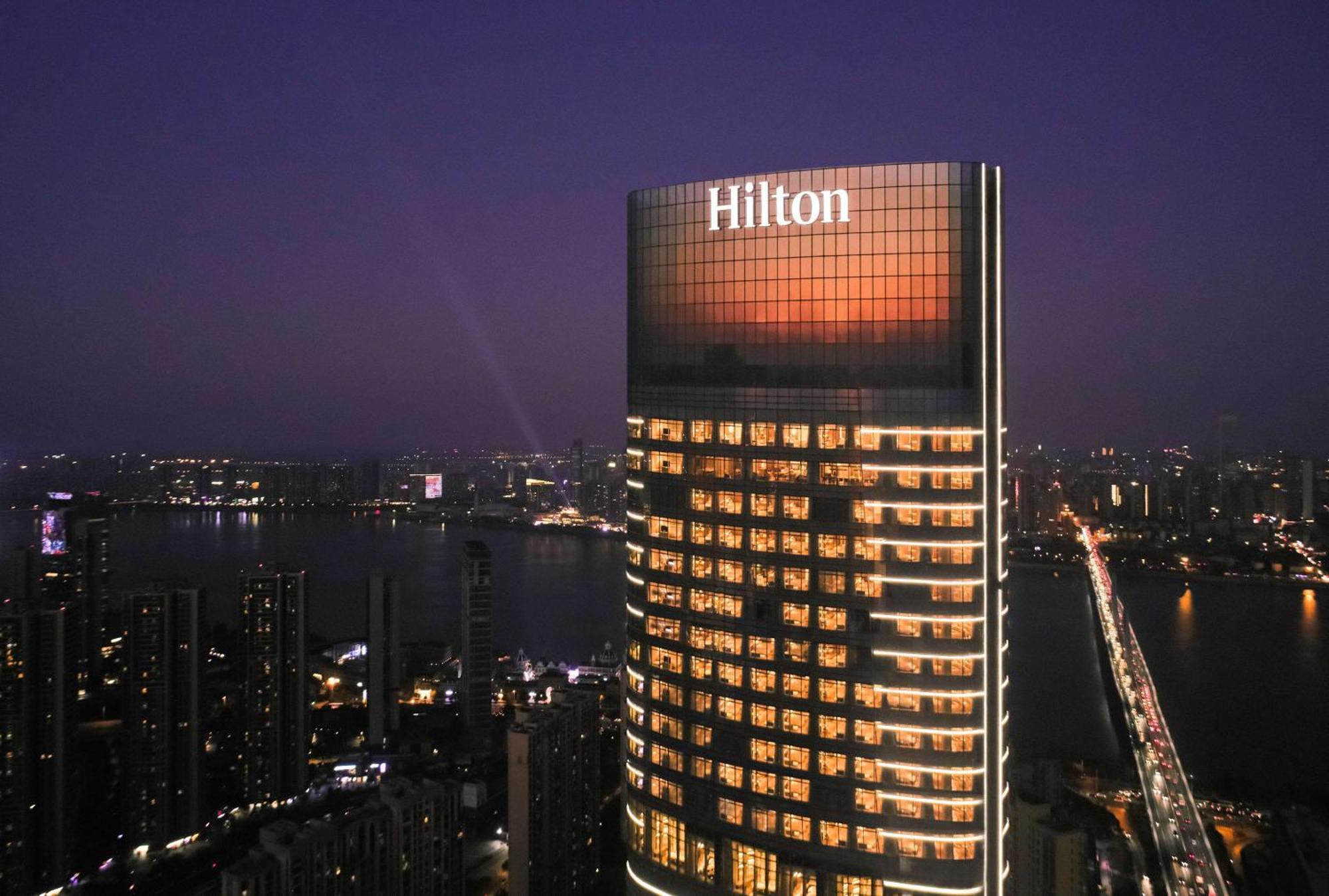 Hilton Changsha Riverside Exterior foto